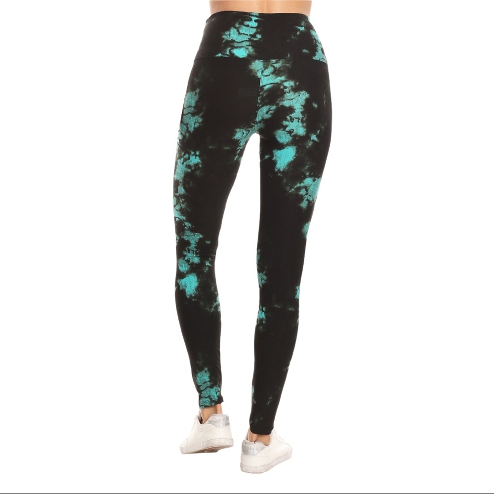 TIE DYE High Quality High Waist Lounge Leggings - Picture 2 of 8